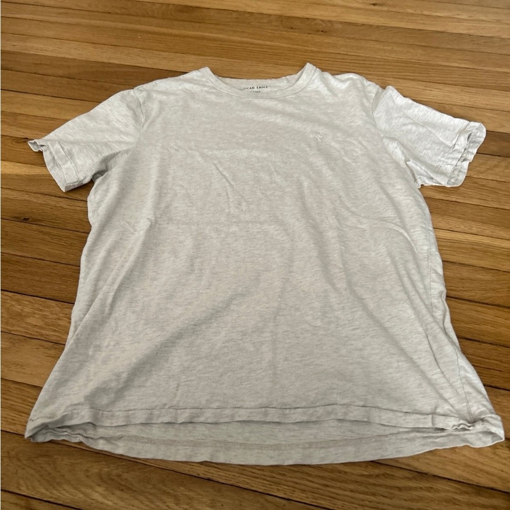 American Eagle Mens White T-Shirt